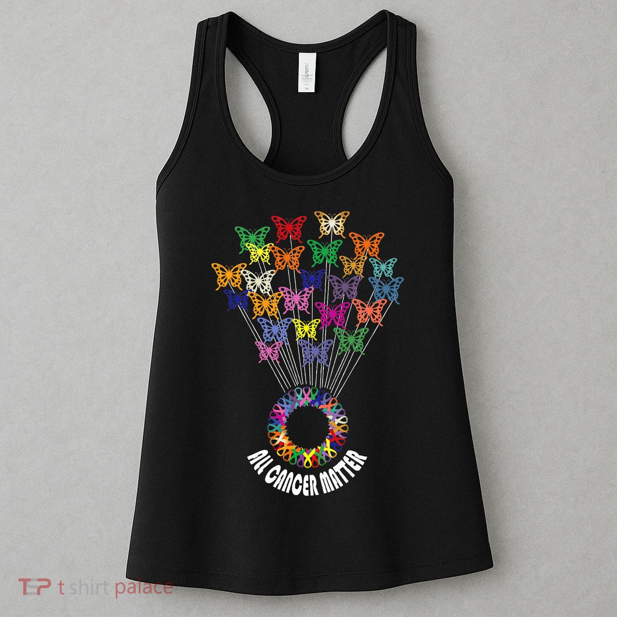 All Cancer Matters Awareness Day Ribbon Support Women's Tank Top