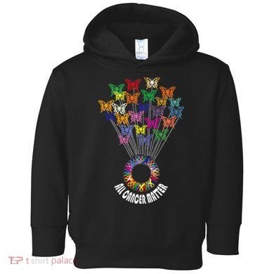 All Cancer Matters Awareness Day Ribbon Support Toddler Hoodie