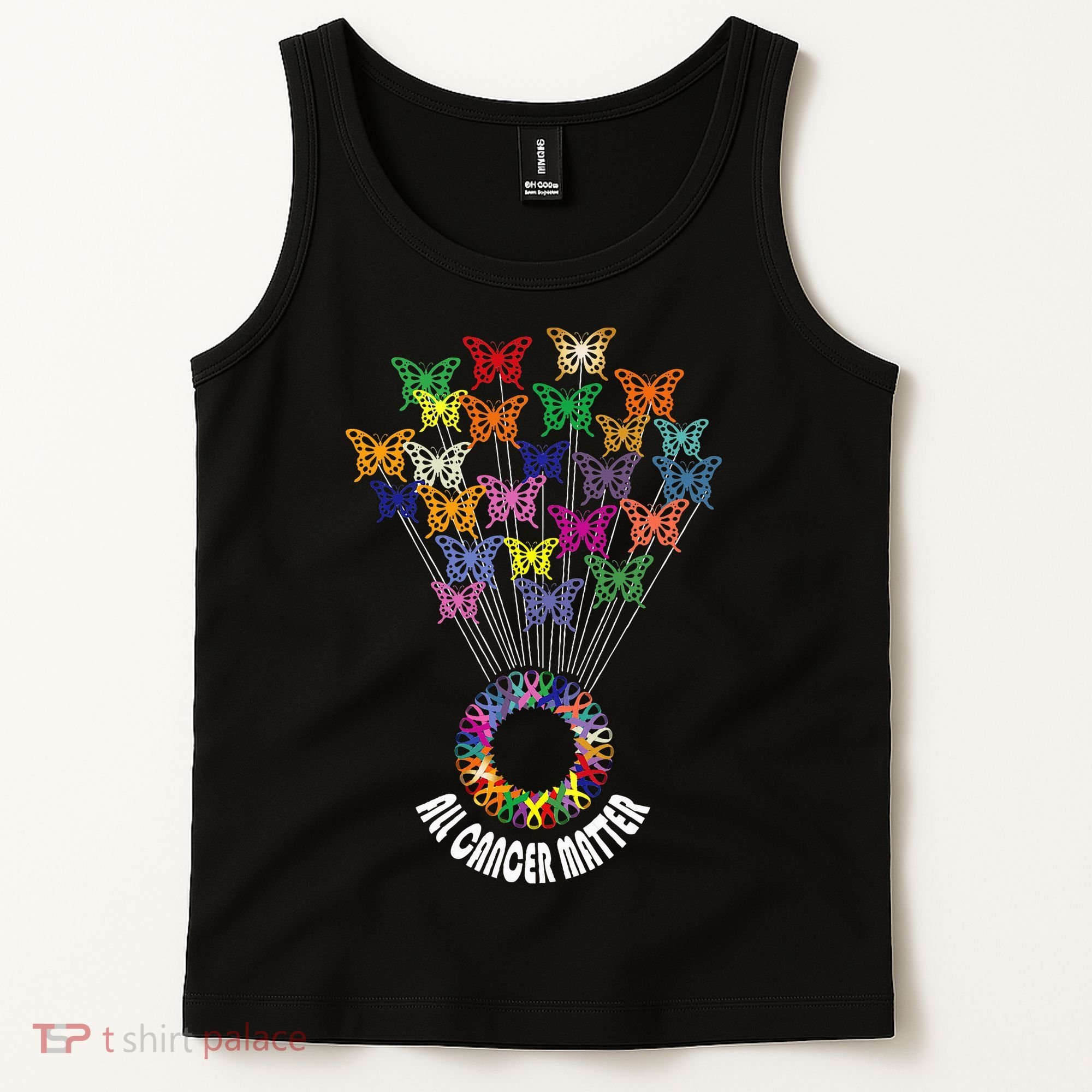 All Cancer Matters Awareness Day Ribbon Support Tank Top