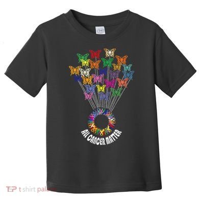 All Cancer Matters Awareness Day Ribbon Support Toddler T-Shirt