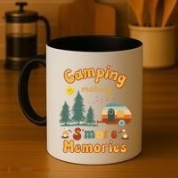 Awesome Camping Making Smore Memories Camping Lovers Meaningful Gift Coffee Mug thumb 4