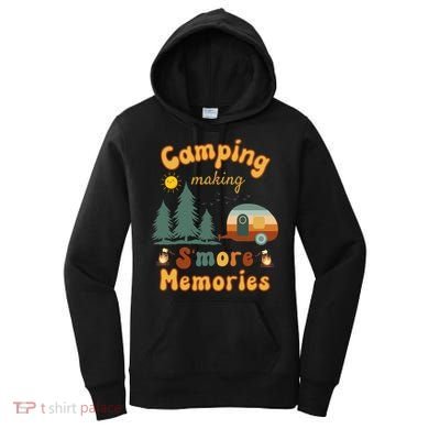 Awesome Camping Making Smore Memories Camping Lovers Meaningful Gift Women's Hoodie