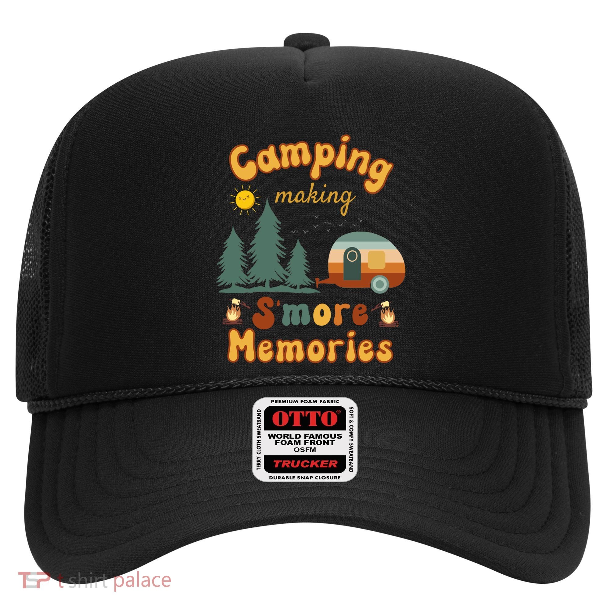 Awesome Camping Making Smore Memories Camping Lovers Meaningful Gift Hat