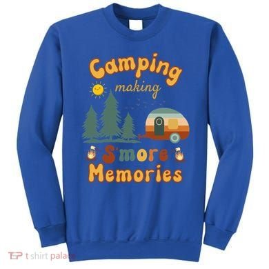 Awesome Camping Making Smore Memories Camping Lovers Meaningful Gift Sweatshirt