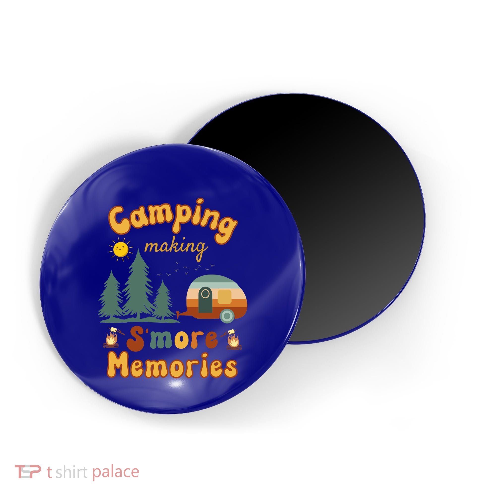 Awesome Camping Making Smore Memories Camping Lovers Meaningful Gift Magnet