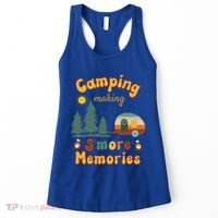 Awesome Camping Making Smore Memories Camping Lovers Meaningful Gift Women's Tank Top thumb 0