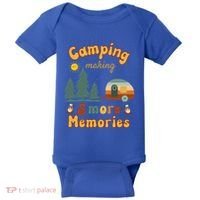 Awesome Camping Making Smore Memories Camping Lovers Meaningful Gift Baby Bodysuit thumb 0
