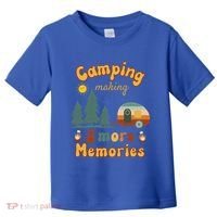 Awesome Camping Making Smore Memories Camping Lovers Meaningful Gift Toddler T-Shirt thumb 0