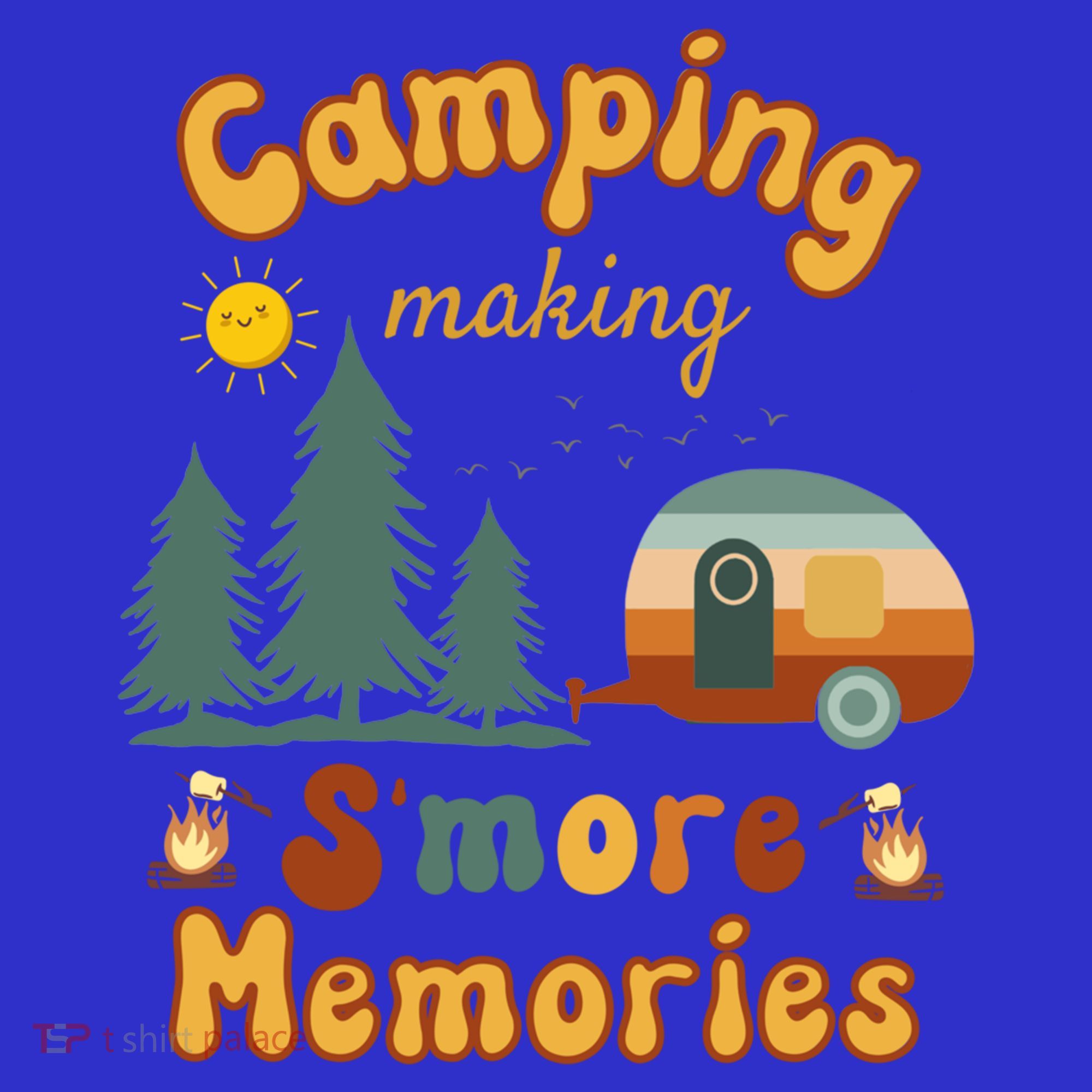 Awesome Camping Making Smore Memories Camping Lovers Meaningful Gift Visor