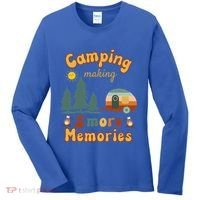 Awesome Camping Making Smore Memories Camping Lovers Meaningful Gift Women's Long Sleeve Shirt thumb 0