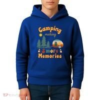 Awesome Camping Making Smore Memories Camping Lovers Meaningful Gift Kids Hoodie thumb 4