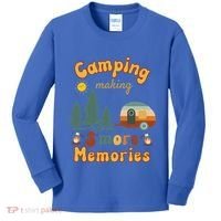 Awesome Camping Making Smore Memories Camping Lovers Meaningful Gift Kids Long Sleeve Shirt thumb 0