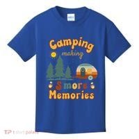 Awesome Camping Making Smore Memories Camping Lovers Meaningful Gift Kids T-Shirt thumb 0