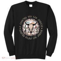 A Country Music Boy Can Survive Country Folks Can Survive Sweatshirt thumb 0