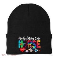 Ambulatory Care Nurse Tie Dye Love Heart Stethoscope Gift Beanie thumb 0