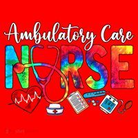 Ambulatory Care Nurse Tie Dye Love Heart Stethoscope Gift Santa Hat thumb 1
