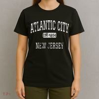 Atlantic City New Jersey Nj Vintage T-Shirt thumb 4