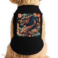 Animated Chinese New Year Dragon 2024  Doggie Tank thumb 0