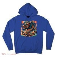 Animated Chinese New Year Dragon 2024  Tall Hoodie thumb 0