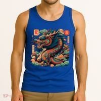 Animated Chinese New Year Dragon 2024  Tank Top thumb 3
