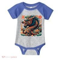 Animated Chinese New Year Dragon 2024  Infant Baby Jersey Bodysuit thumb 0