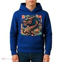 Animated Chinese New Year Dragon 2024  Kids Hoodie thumb 4