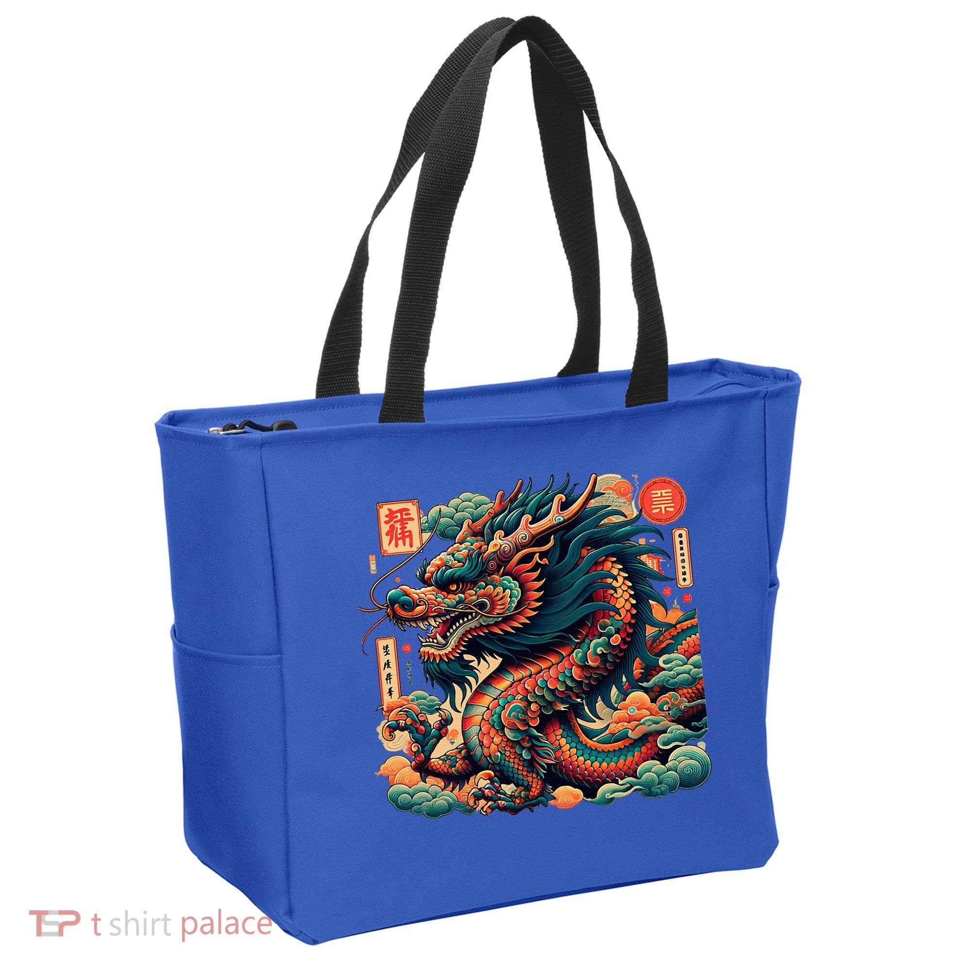 Animated Chinese New Year Dragon 2024  Tote Bag