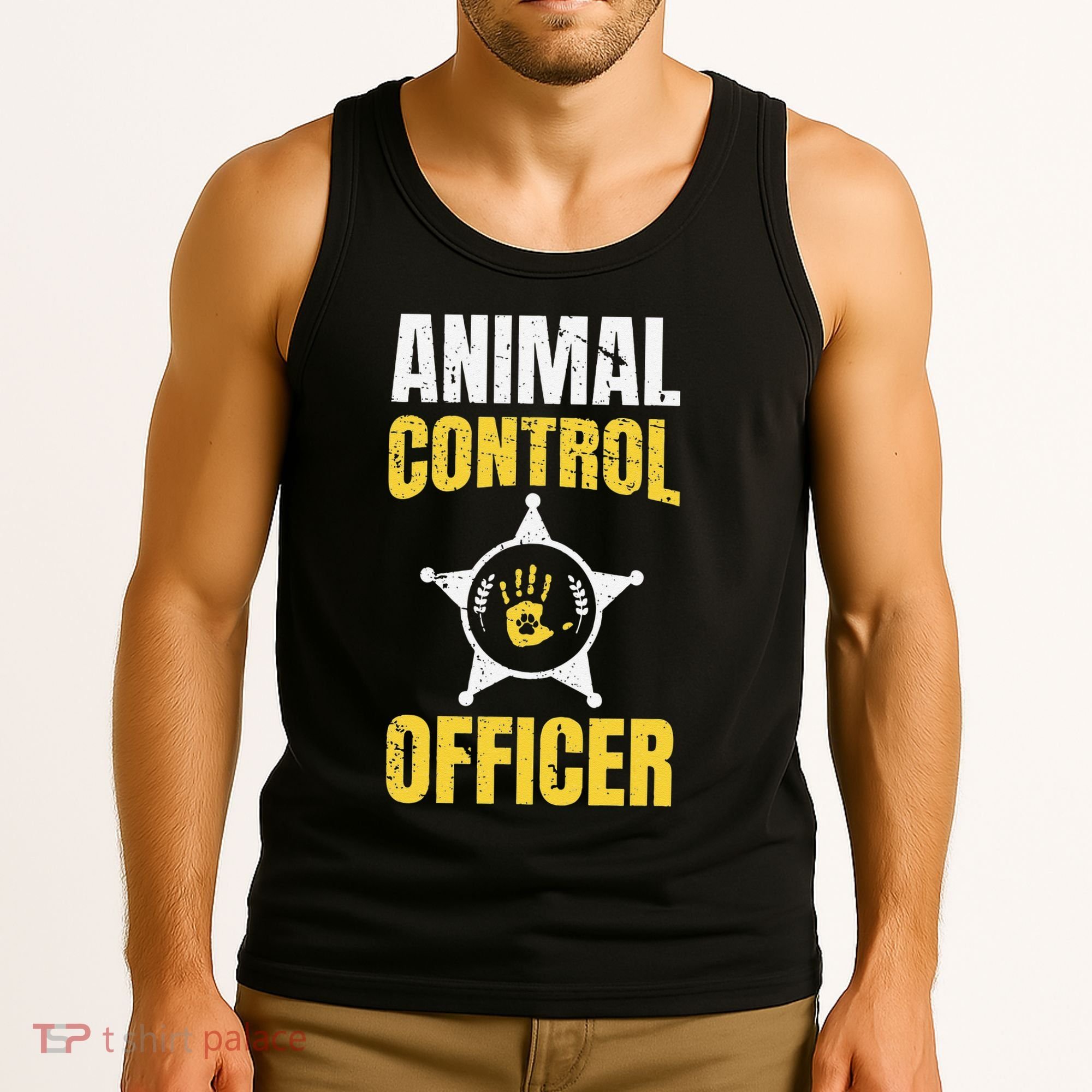 Animal Control Officer Animal Catcher Tank Top