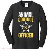 Animal Control Officer Animal Catcher Kids Long Sleeve Shirt thumb 0