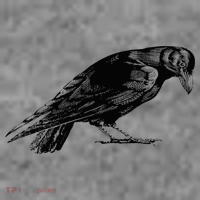 Antique Crow or Raven Toddler Hoodie thumb 2
