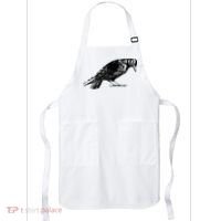Antique Crow or Raven Apron thumb 0