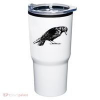 Antique Crow or Raven Tumbler thumb 0