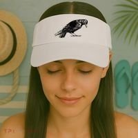 Antique Crow or Raven Visor thumb 2
