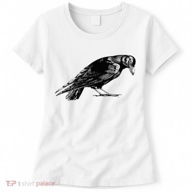 Antique Crow or Raven Women's T-Shirt