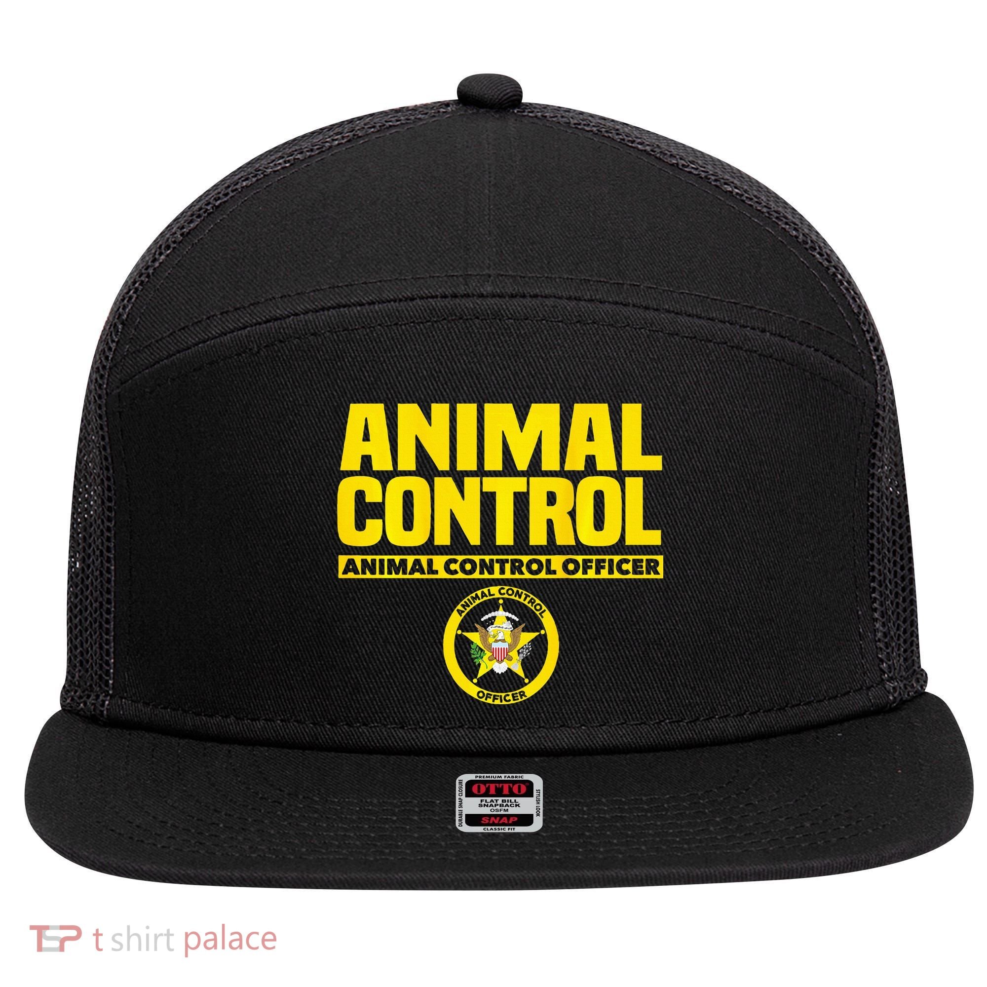 Animal Control Officer Public Safety Uniform Patrol 7 Panel Mesh Trucker Snapback Hat