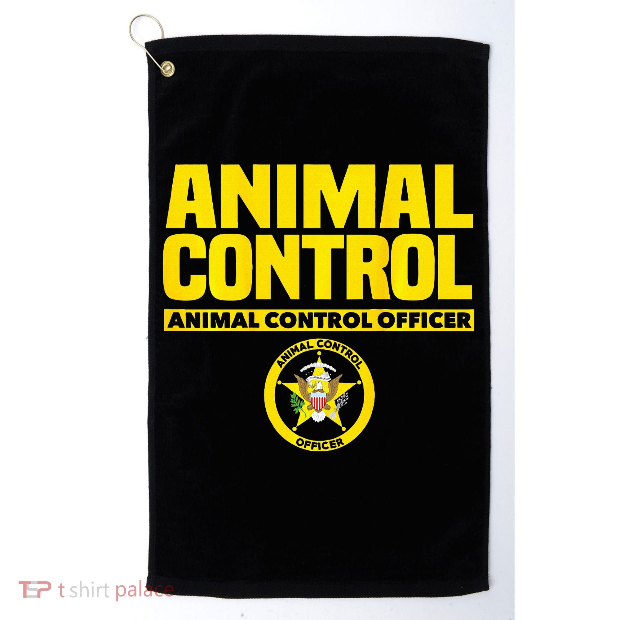 Animal Control Officer Public Safety Uniform Patrol Golf Towel