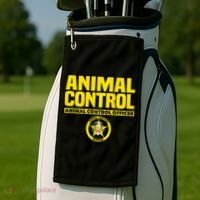 Animal Control Officer Public Safety Uniform Patrol Golf Towel thumb 2