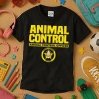 Animal Control Officer Public Safety Uniform Patrol Kids T-Shirt thumb 3