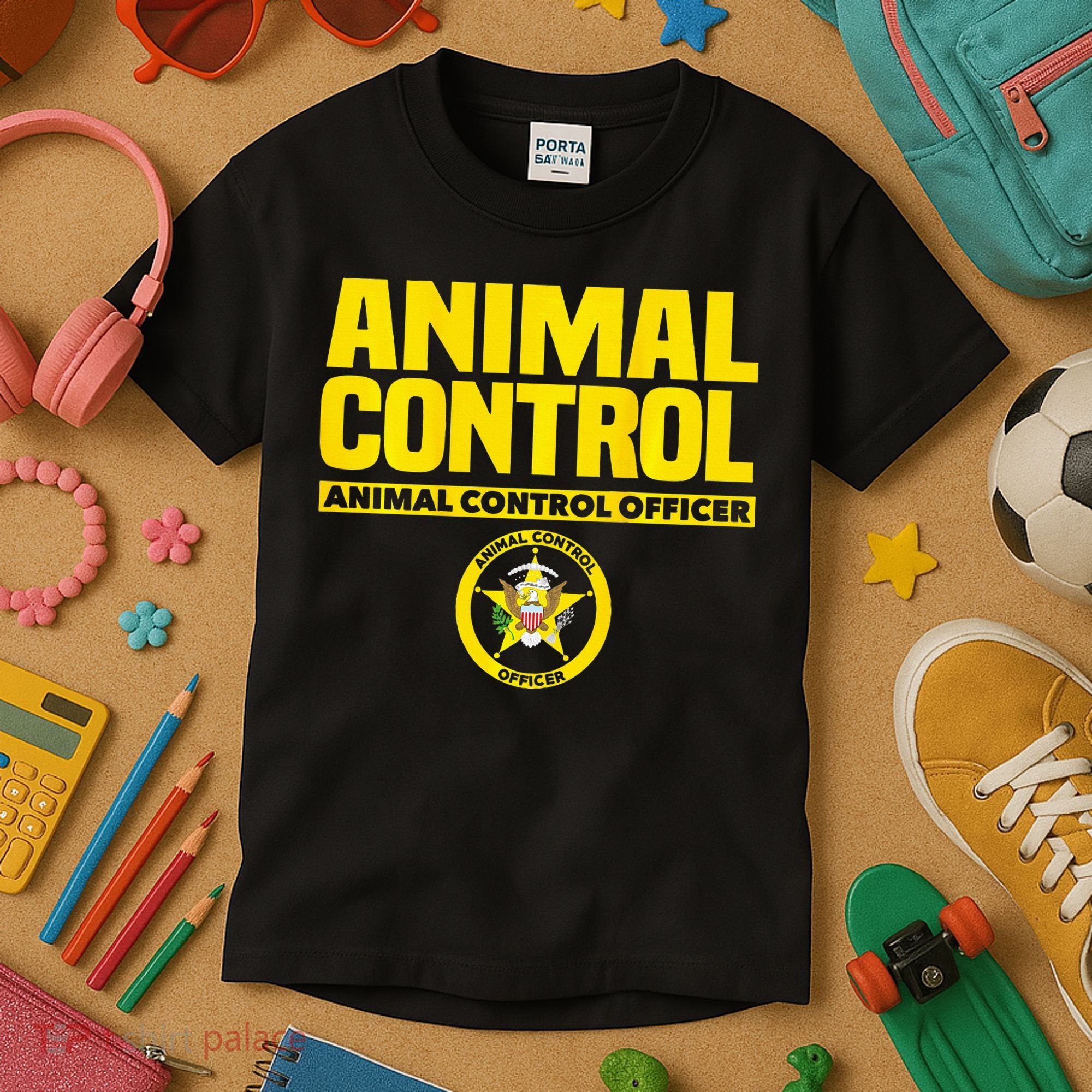 Animal Control Officer Public Safety Uniform Patrol Kids T-Shirt