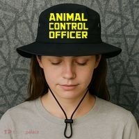 Animal Control Officer Halloween Costume Bucket Hat thumb 3