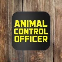 Animal Control Officer Halloween Costume Coaster thumb 0
