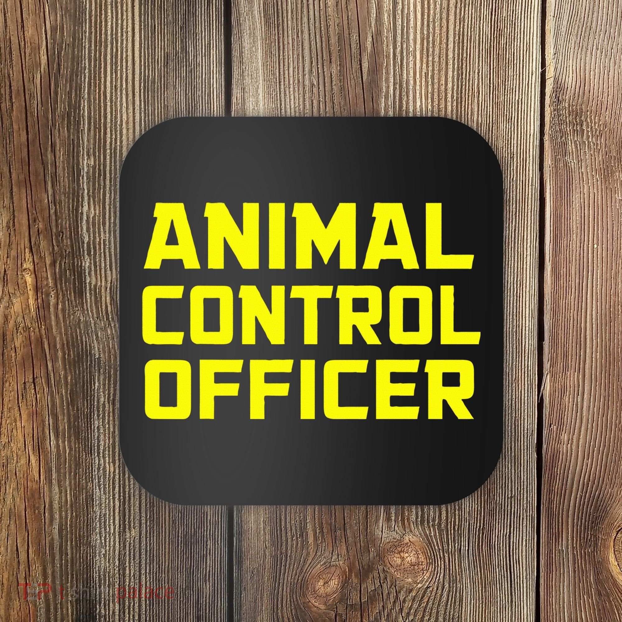 Animal Control Officer Halloween Costume Coaster
