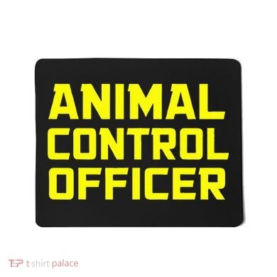 Animal Control Officer Halloween Costume Mousepad