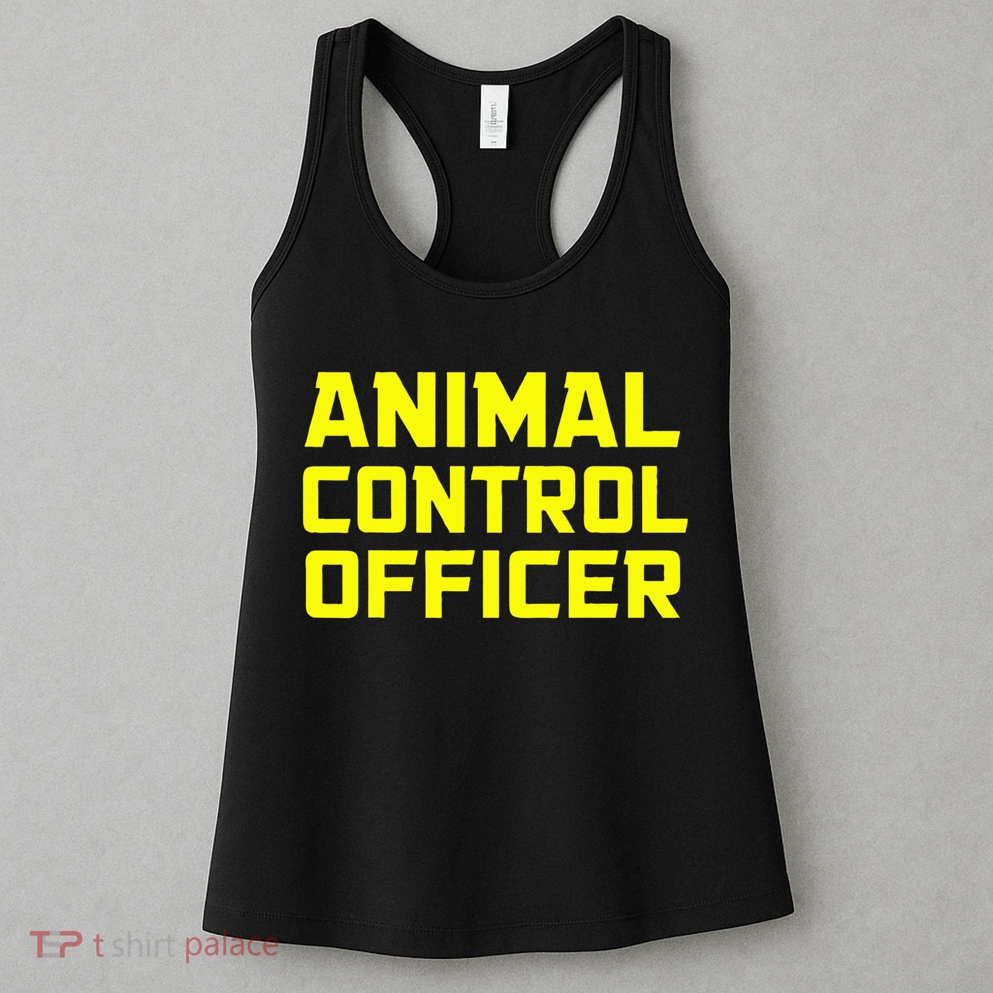 Animal Control Officer Halloween Costume Women's Tank Top