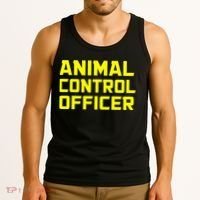Animal Control Officer Halloween Costume Tank Top thumb 3