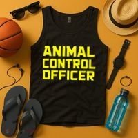 Animal Control Officer Halloween Costume Tank Top thumb 4