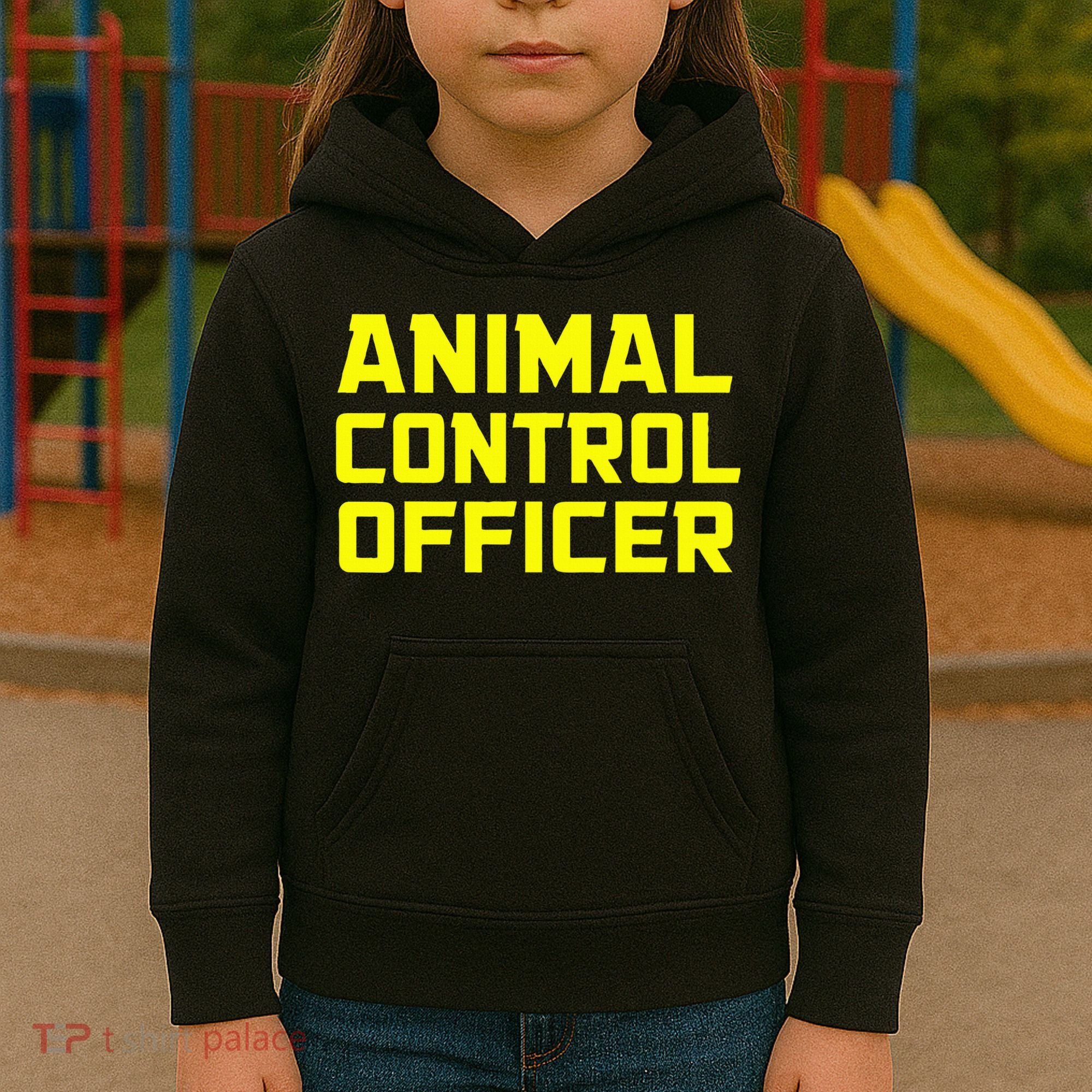 Animal Control Officer Halloween Costume Kids Hoodie