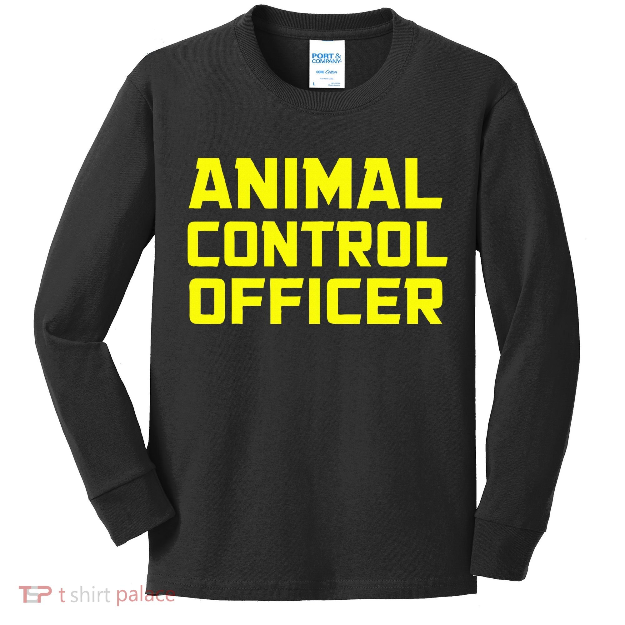 Animal Control Officer Halloween Costume Kids Long Sleeve Shirt