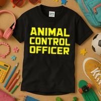 Animal Control Officer Halloween Costume Kids T-Shirt thumb 3