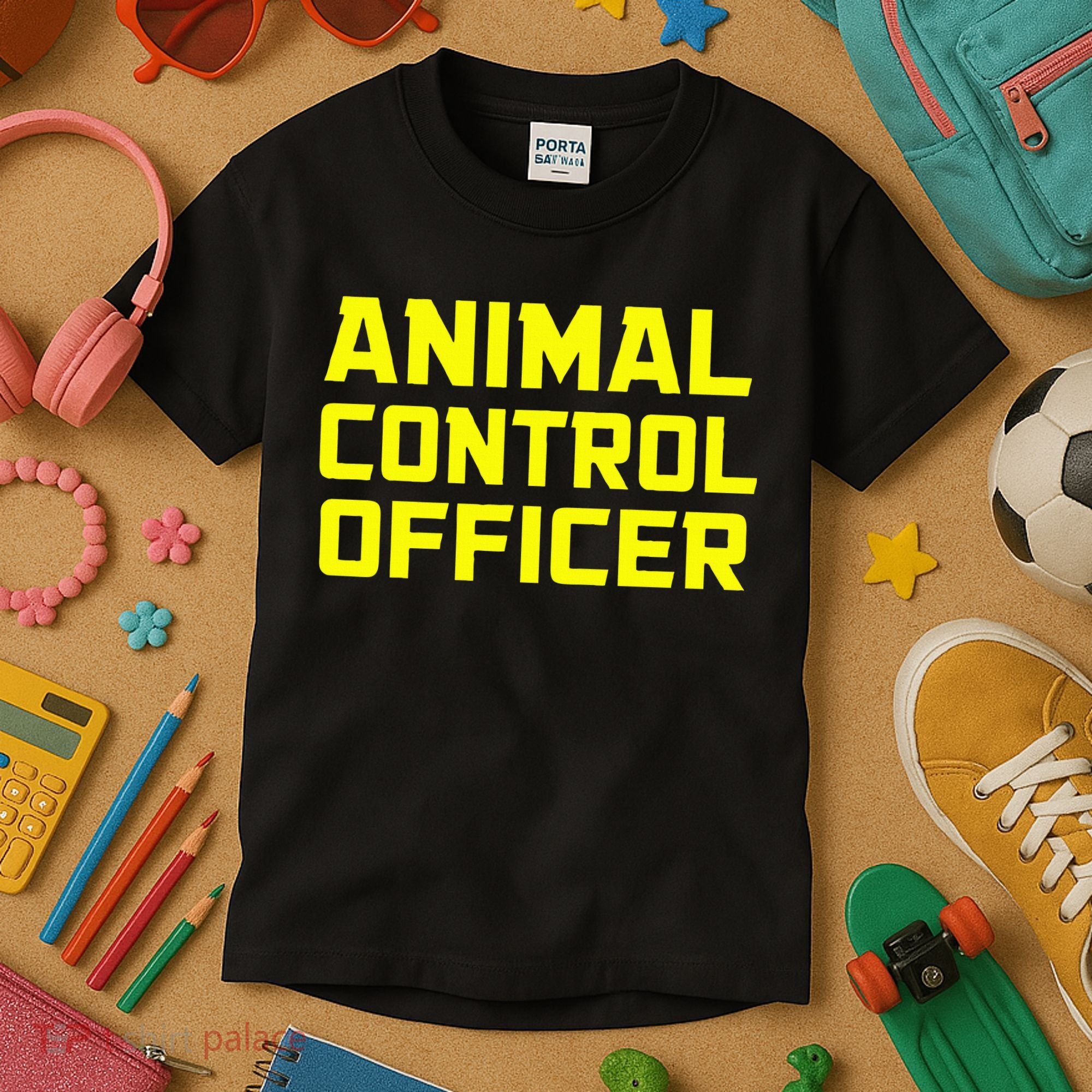 Animal Control Officer Halloween Costume Kids T-Shirt